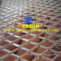 Aluminium expanded mesh radiator grille-aperture :5x2.5mm